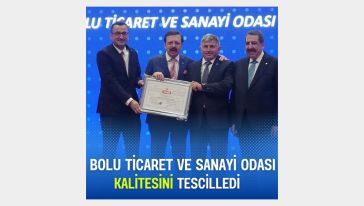 Belgeyi TOBB Başkanı Hisarcıklıoğlu’ndan aldılar