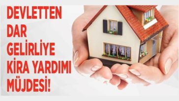 İhtiyaç sahibine 715 lira kira yardımı 