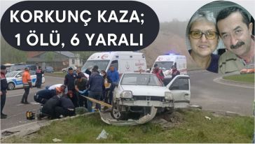 Muhtar Özbey'in eşi kazada öldü