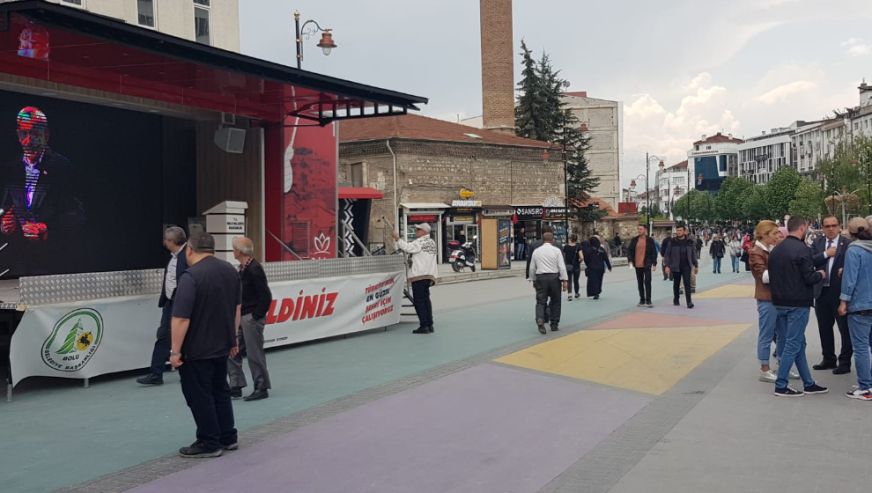 Belediye'den Kılıçdaroğlu propagandası