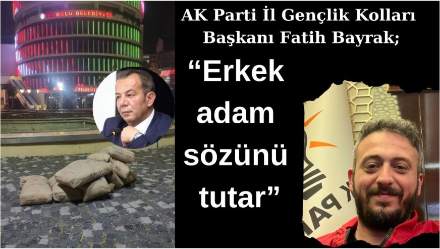 Tanju Özcan'a “ŞEREF SÖZÜ”nü hatırlattı ..!