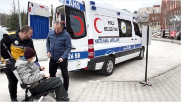 Bolu Belediyesi Hasta Nakil Ambulansı hizmete girdi