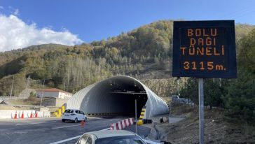 Bolu Dağı Tüneli İstanbul istikameti yarın kapanıyor