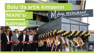 Mani Restaurant açıldı