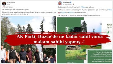 AK Partili Düzce Milletvekillerinin 