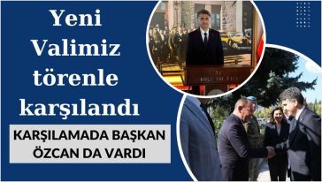 Bolu Valisi Aydın göreve başladı