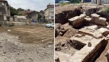 Güvenlik amacıyla kapatılan tarihi hamam, otopark oldu