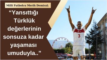 Merih Demiral teşekkür etti