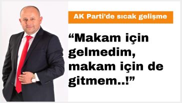 Partililerden Konyalıoğlu'na "İl Başkanı Ol" baskısı