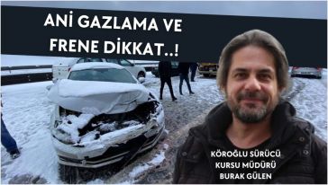 Uzman eğitmen sürücüleri uyardı