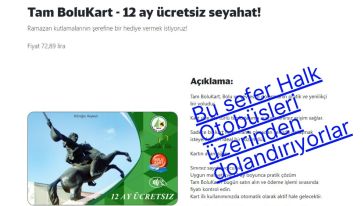 Bolulular dikkat dolandırıcılar işbaşında