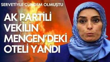 Dün mühürlendi, bugün yandı