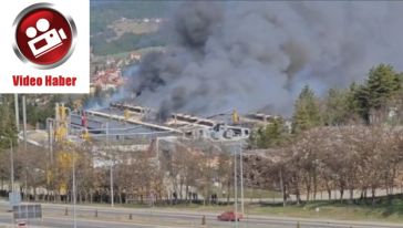 Gentaş alev alev yanıyor