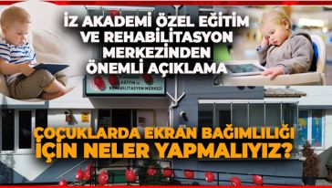 Ekran bağımlılığını önlemeliyiz!