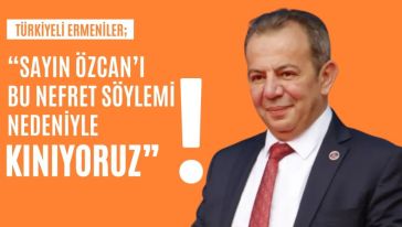 Ermenilerden de Özcan'a tepki gecikmedi