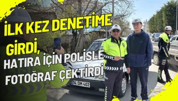 İlk çevirmesini ölümsüzleştirdi