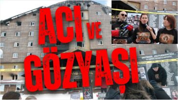 Kabus otelin önünde bir araya geldiler
