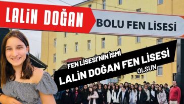 Lalin’imizin ismi okulunda yaşasın