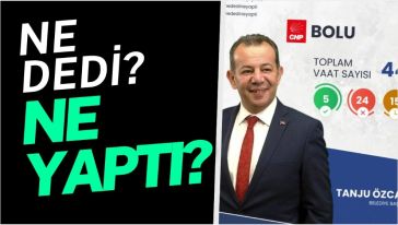Tanju Özcan'a 1. Yıl Karnesi verildi 