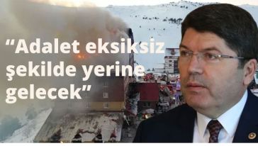 Bakan Tunç'tan iddianame sonrası net mesaj
