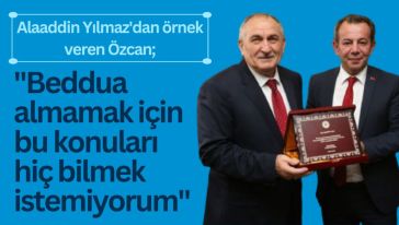 Başkan Özcan'ın 18. madde hassasiyeti