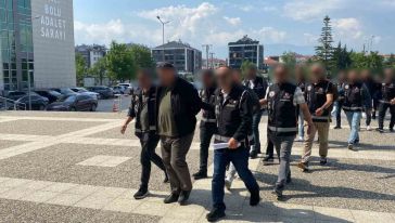Bolu'da FETÖ operasyonu; 6 gözaltı