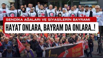 Sembolik 1 Mayıs kutlandı