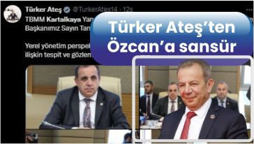 Tanju Özcan'ı görmezden geldi..!