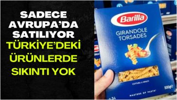 Barilla makarnada 'kurşun' tehlikesi