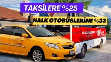 Bolu'da ulaşım ücretlerine  zam yapıldı