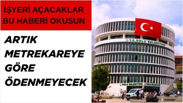 İşyerlerinin ruhsat ücretleri belirlendi