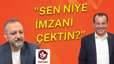 Tanju Özcan da imzasını çekmiş..!