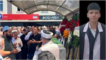 Gözyaşlarıyla son yolculuğuna uğurlandı
