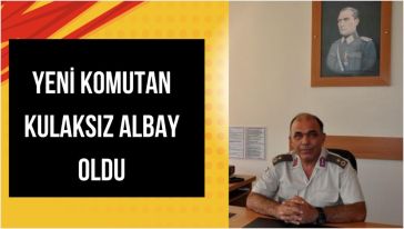 Jandarmaya tecrübeli Komutan atandı