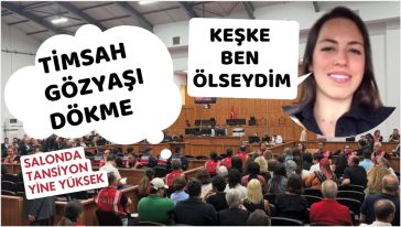 Eşini kolladı, babasını işaret etti