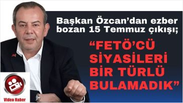 "Sevsinler sizin FETÖ ile mücadelenizi!"