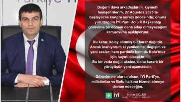 İYİ Parti'de Güler "aday değilim" dedi