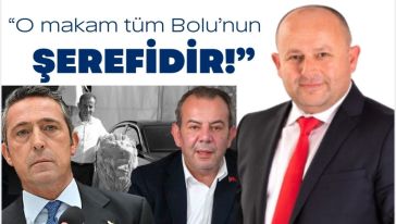 Konyalıoğlu, tavrını Bolu'dan yana gösterdi