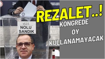 Mahallesinden delege seçilmedi