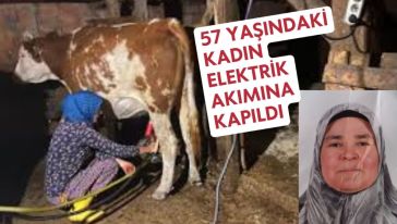 Süt sağma makinası ölümüne sebep oldu