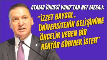 Yamaner sadece Vakfın değil Bolu'nun sesi oldu 