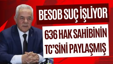 BESOB'dan kötü niyetli kişilere açık kapı 