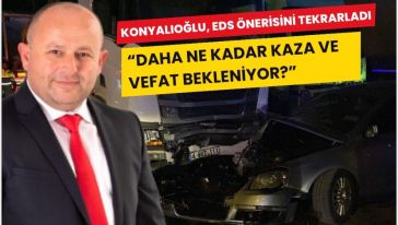 D-100 yan yolda kaza; 2'si ağır 4 yaralı