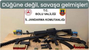 Jandarma düğün magandalarına göz açtırmadı