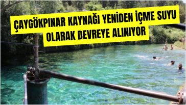 S.O.E veren Gölköy'e alternatif su kaynağı devrede  