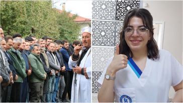 Edanur gözyaşlarıyla son yolculuğuna uğurlandı