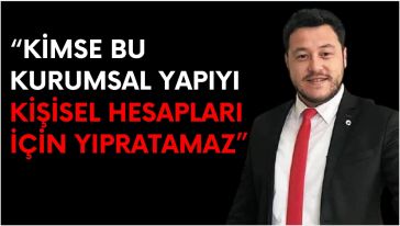 Karagöz'den ilk mesaj parti içi muhalefete