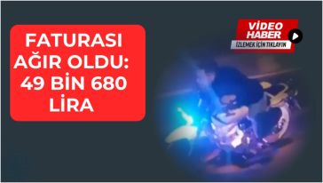 Trafik magandasını Emniyet affetmedi
