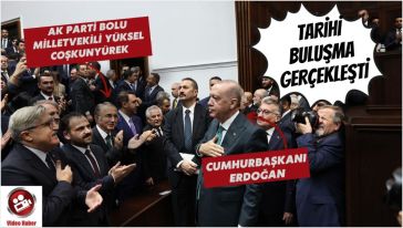 Coşkunyürek, Erdoğan'la bir araya geldi..!