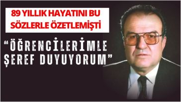 Efsane Müdür Hüseyin Göktaş vefat etti